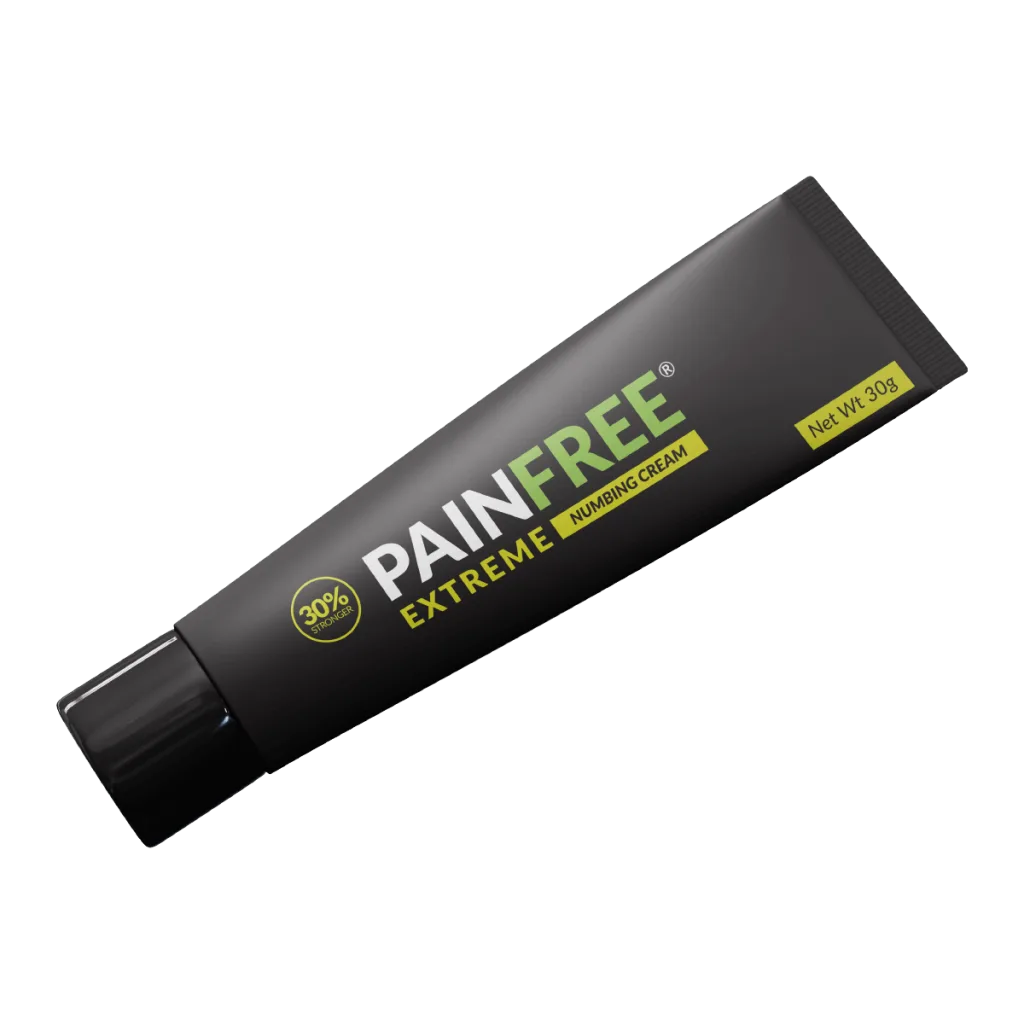 Painfree Extreme bedövningskräm i svart 30 g tub