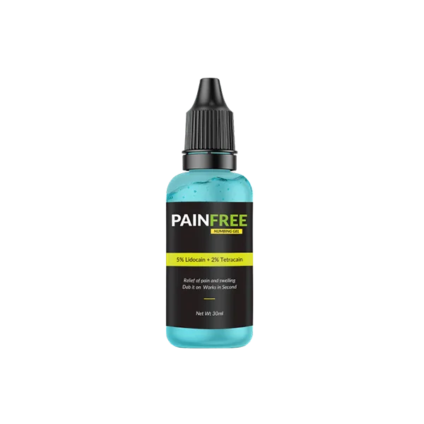Painfree Gel bedövande gel i svart flaska